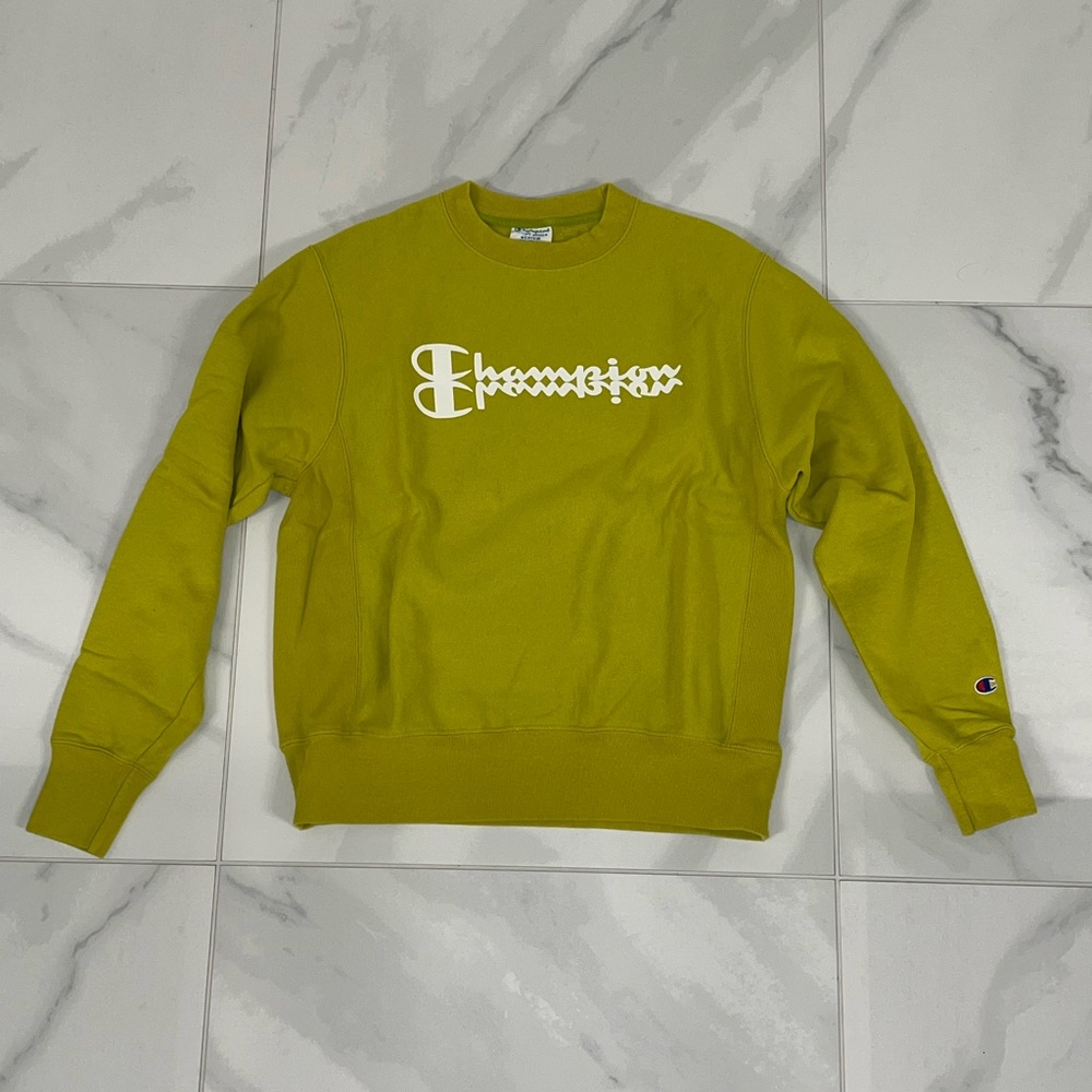 Campion lime green crewneck